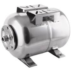 Гідроакумулятор горизонтальний 24л (корпус-нерж.сталь) VODOMET